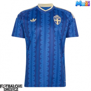 Švédsko Venkovní Dres MS 2026 Krátký Rukáv